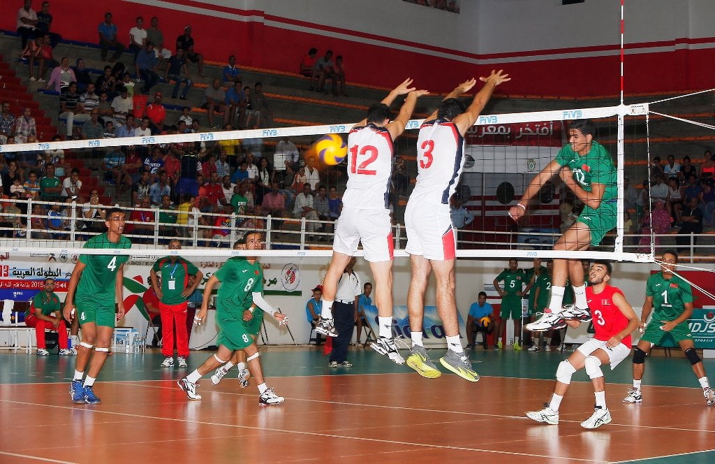 Volley-ball : Championnat arabe 2015 cadets: Le Maroc qualifiÃ© pour la finale aprÃ¨s sa victoire sur la Tunisie (3-2)