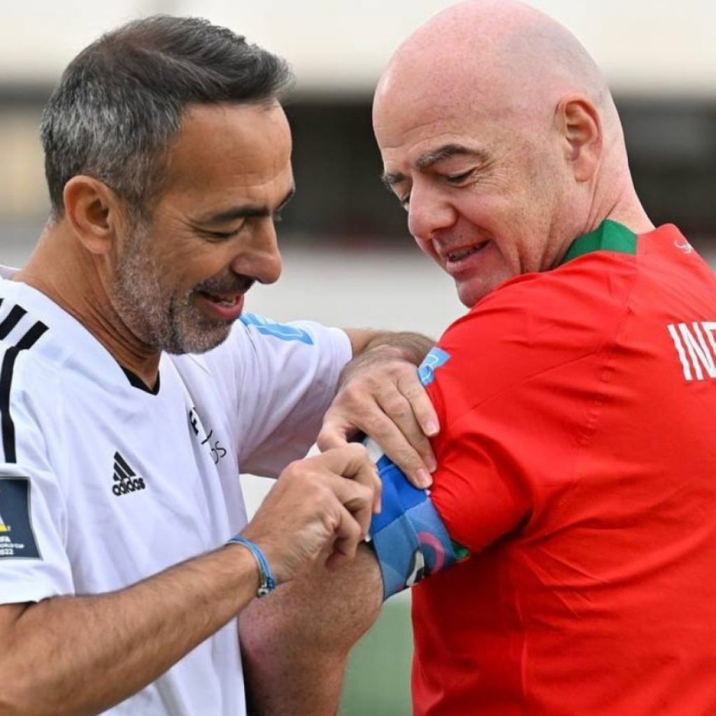 رئيس الاتحاد الدولي لكرة القدم يهنئ المنتخب الأولمبي بالتأهل إلى أولمبياد باريس