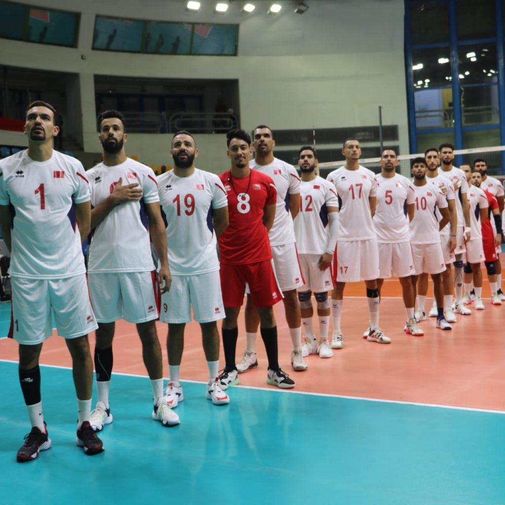 المنتخب الوطني يضمن صدارة المجموعة الرابعة في بطولة إفريقيا للأمم للكرة الطائرة
