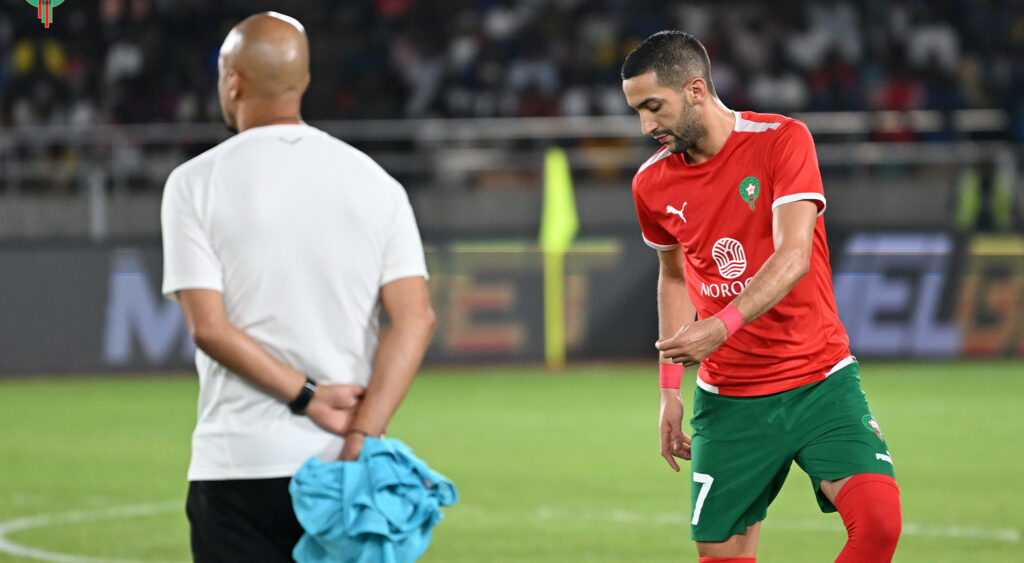 فيديو.. زياش يرحب باللاعبين الجدد في المنتخب الوطني