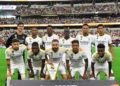 ARLINGTON, TX - JULY 29: The Real Madrid starting line-up poses before the start of the International Men's Soccer match between Real Madrid and FC Barcelona on July 29, 2023; at AT&T Stadium in Arlington, TX. (Photo by Kevin Langley/Icon Sportswire via Getty Images)