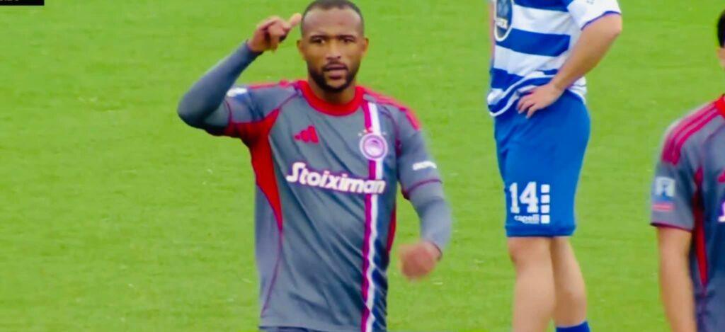 الكعبي يعزز سجله التهديفي مع أولمبياكوس