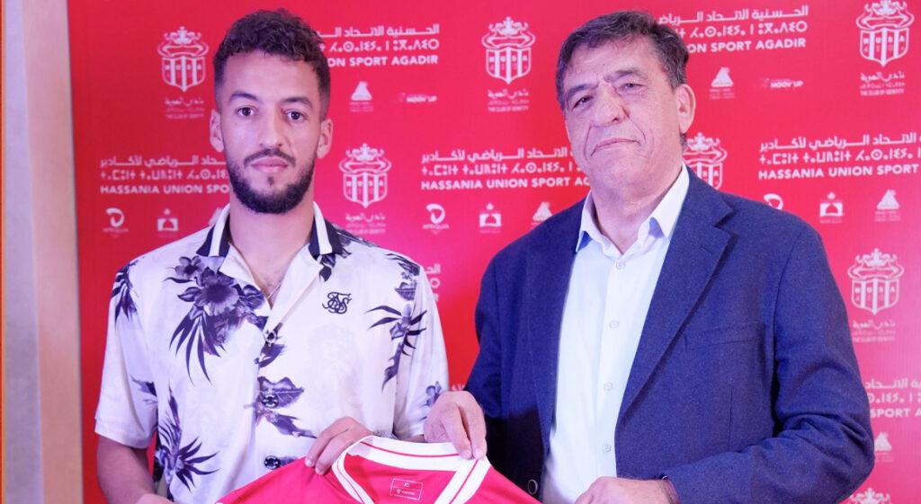حسنية أكادير تعزّز خطها الدفاعي بالتعاقد مع معاد باحسين