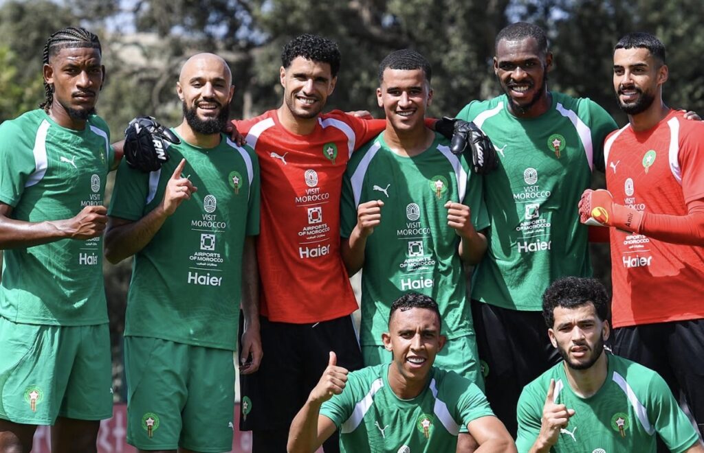 المنتخب الوطني يباشر تحضيراته للغابون