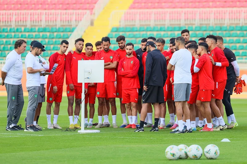 السكتيوي يختبر رجاله قبل الامتحان الحقيقي بالكأس العربية