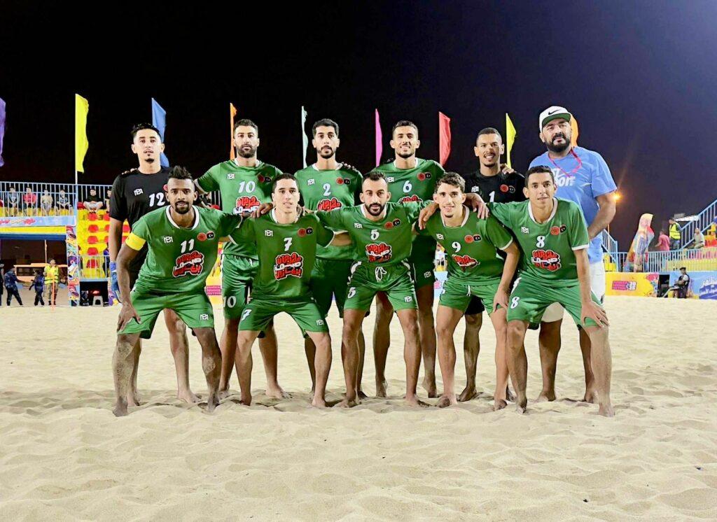 نجوم المغرب لكرة القدم الشاطئية يتأهلون إلى نهائي الدوري الدولي ببنغازي