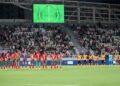 Moment of Silence during the 2024 Women's Africa Cup of Nations Final between Morocco and Zambia at the Olympic Stadium in Rabat, Morocco on 5 July 2025 ©Samuel Shivambu/BackpagePix